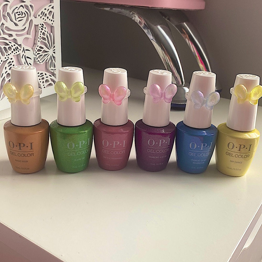 O.P.I gel polish set
